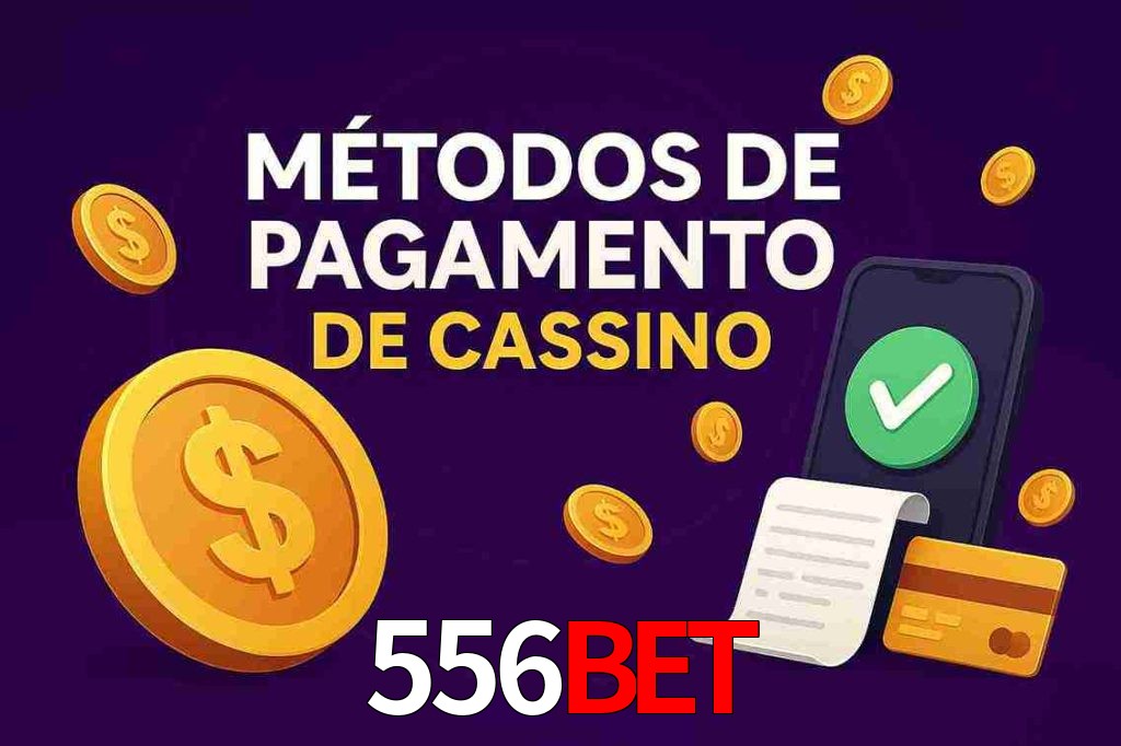 Métodos de Pagamento no 556bet